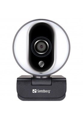 Веб-камера Sandberg Streamer Webcam Pro Full HD Autofocus Ring Light