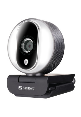 Веб-камера Sandberg Streamer Webcam Pro Full HD Autofocus Ring Light