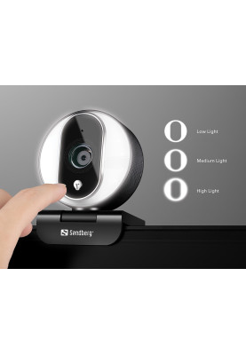 Веб-камера Sandberg Streamer Webcam Pro Full HD Autofocus Ring Light