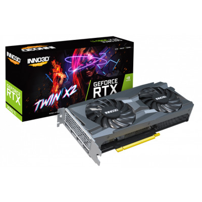 GeForce RTX3060 Ti Inno3D Twin X2 LHR, 8GB GDDR6, 256bit, PCI Express