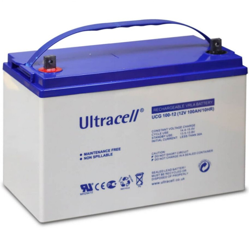 Акумуляторна батарея Ultracell UCG100-12 GEL 12V 100 Ah