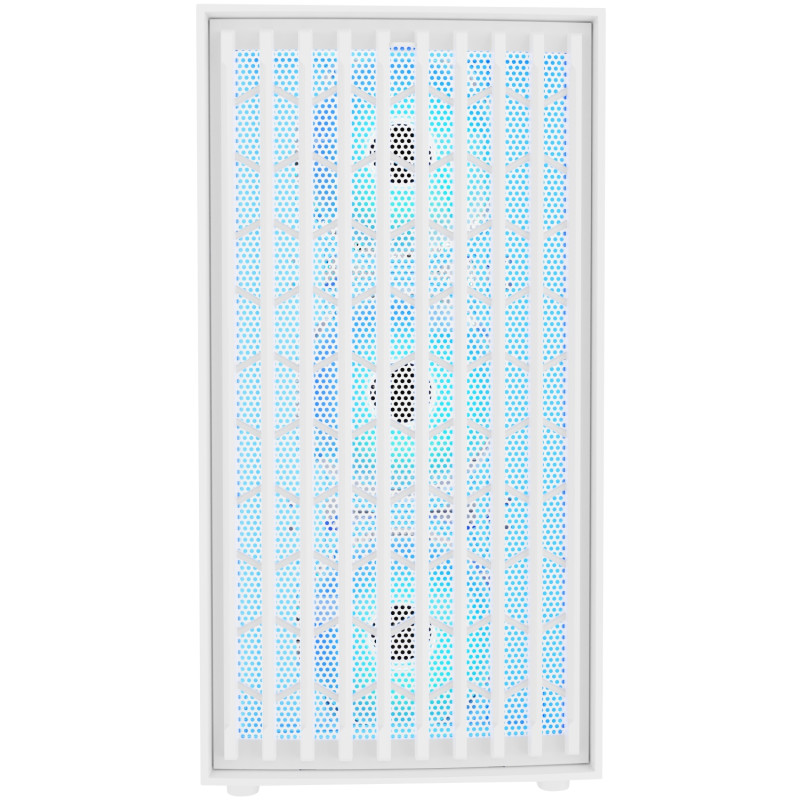 Корпус Modecom BREEZE WHITE USB 3.0x2 USB-Cx1 ARGB 4x140mm fans без БЖ ATX