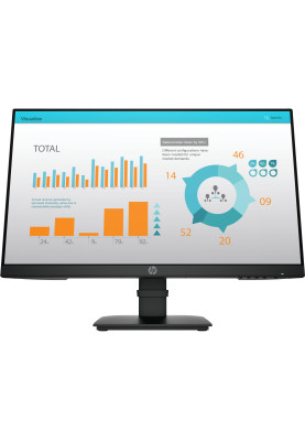Монітор TFT 23.8" HP P24 G4, IPS, D-SUB, HDMI, DP ,чорний