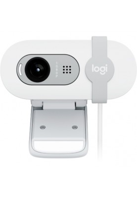 Веб-камера Logitech Brio 100 Full HD Webcam, White