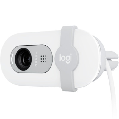 Веб-камера Logitech Brio 100 Full HD Webcam, White