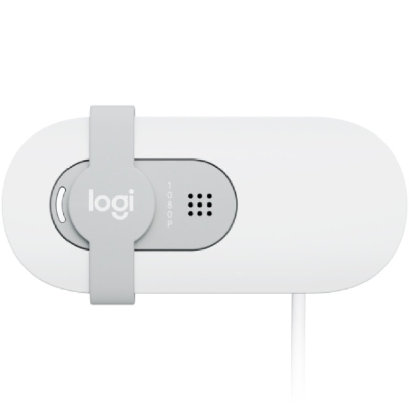 Веб-камера Logitech Brio 100 Full HD Webcam, White