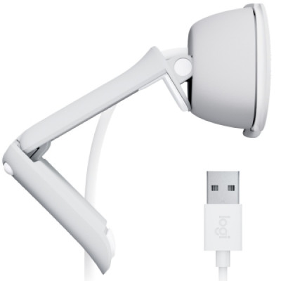 Веб-камера Logitech Brio 100 Full HD Webcam, White