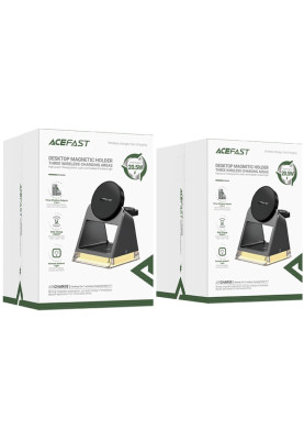 Зарядний пристрій Wireless QI 3in1 15W E17 Acefast