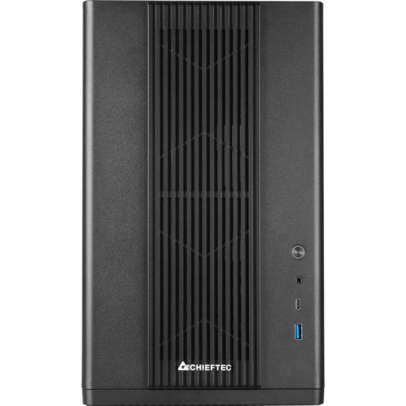Корпус Chieftec UNI BX-10B-M-OP mATX, без БЖ, Black
