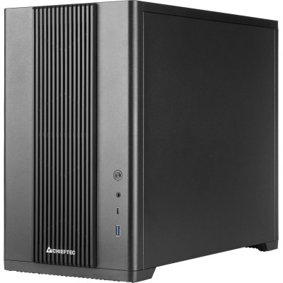 Корпус Chieftec UNI BX-10B-M-OP mATX, без БЖ, Black