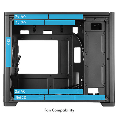 Корпус Chieftec UNI BX-10B-M-OP mATX, без БЖ, Black Корпус Chieftec UNI BX-10B-M-OP mATX, без БЖ, Black