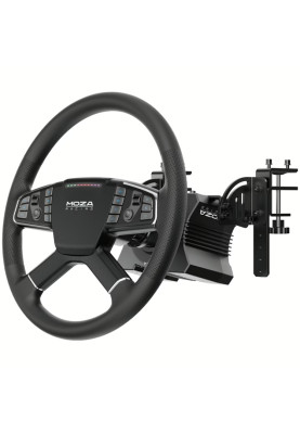 Кермо і педалі MOZA R5 Trucking Bundle for PC, 14кн., подв. педалі SR-PLite, кермо TSW