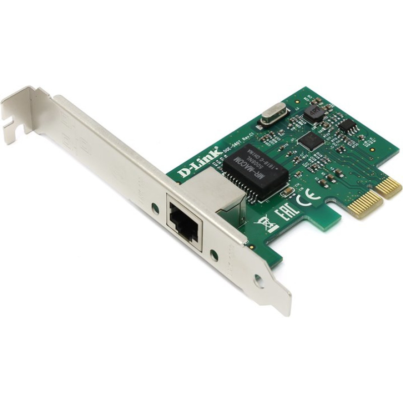 Мережева плата D-Link DGE-560T 1port 1000BaseT, PCI-Express (+ кріплення Low Profile)