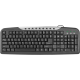 Клавіатура Defender #1 HM-830, мультімедійна, 9 дод. кн., USB, чорна