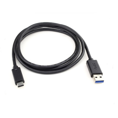 Кабель USB3.1 AM-Type-C M, 1.0m чорний