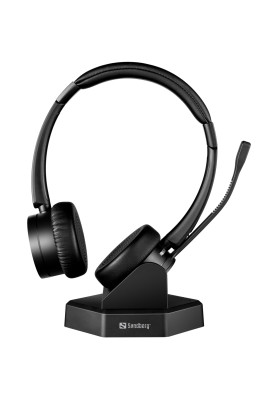 Гарнітура Sandberg Wireless Office Headset Pro+, Bluetooth, Black