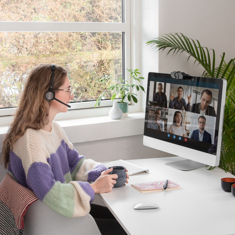 Гарнітура Sandberg Wireless Office Headset Pro+, Bluetooth, Black