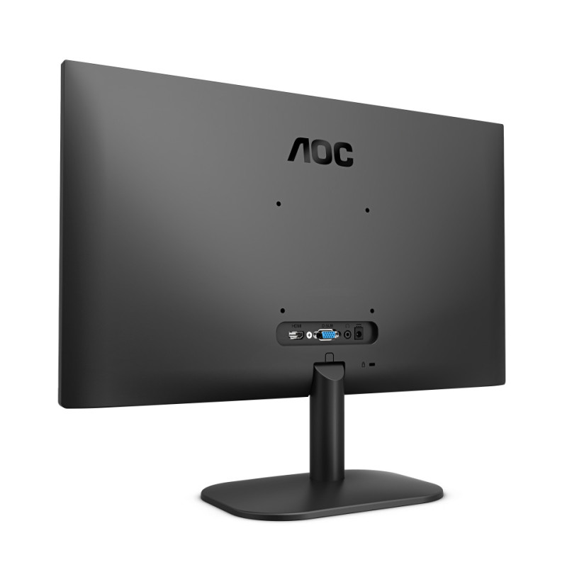 Монітор TFT 21.5" AOC 22B2DM, VA, 75Hz, HDMI, D-Sub, DVI, чорний