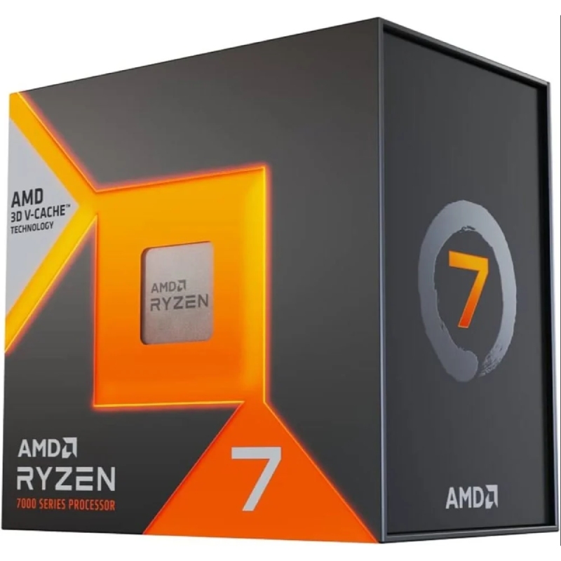 AMD Ryzen 7 8C/16T 7800X3D (4.2/5.0GHz Boost,104MB,120W,AM5) box, with Radeon Graphics
