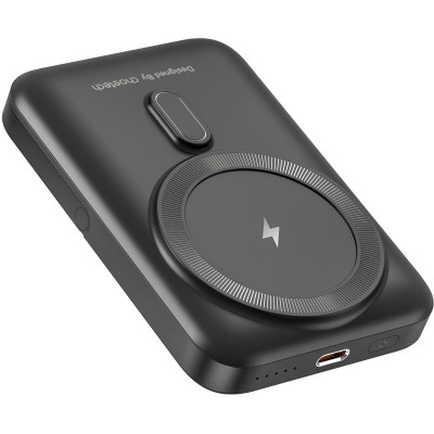 УМБ Choetech Magnetic Wireless 10000mAh 20W PD USB-C In/Out, with holder, Qi-15W Black