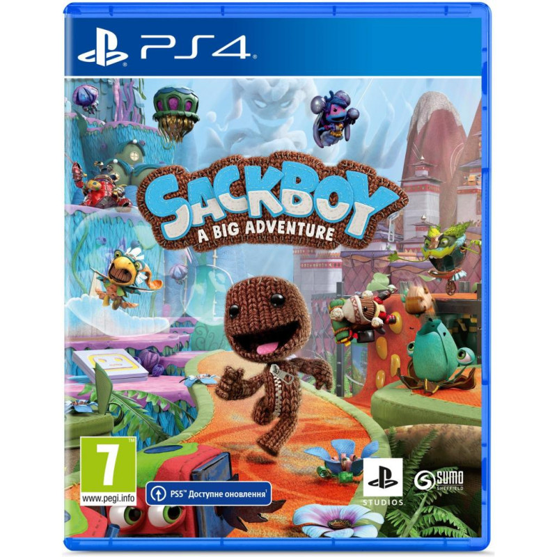 гра Sony PS4 Sackboy a Big Adventure [Blu-Ray диск]