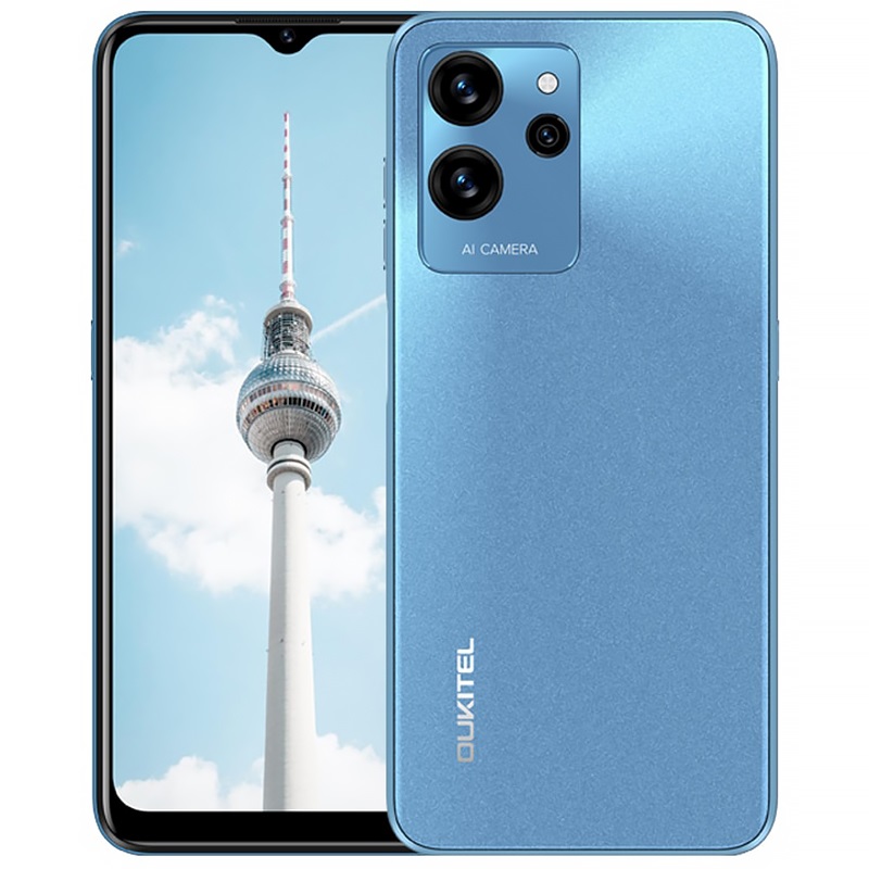 Смартфон Oukitel C32 6.5" HD+ /8GB/128GB/ T606 /5150mAh/ 20+5Мп / Deep Blue