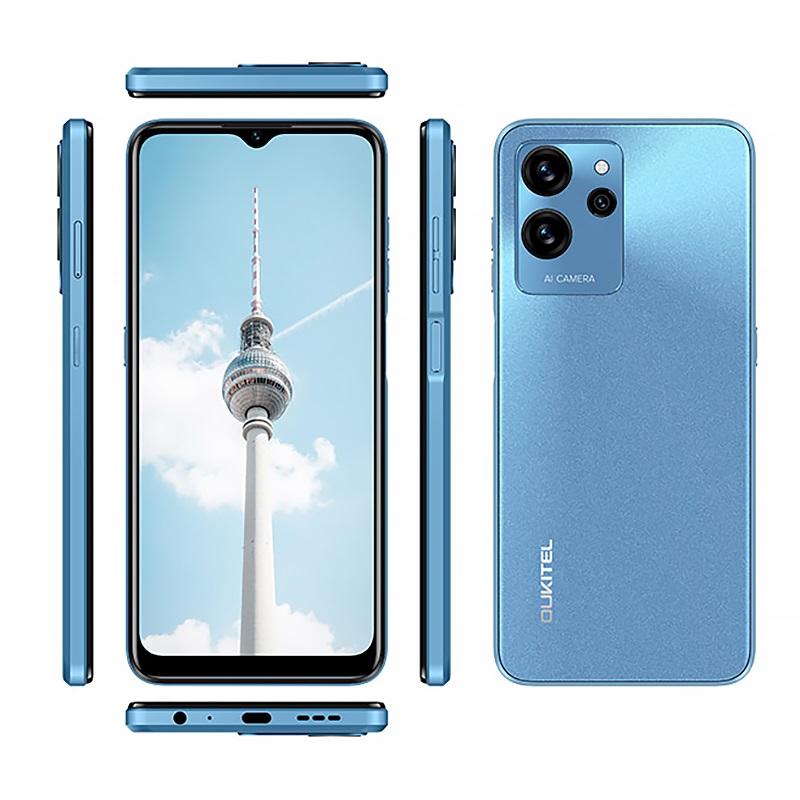 Смартфон Oukitel C32 6.5" HD+ /8GB/128GB/ T606 /5150mAh/ 20+5Мп / Deep Blue