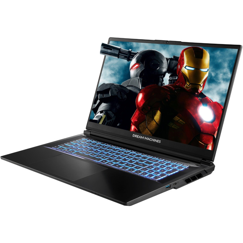 Ноутбук Dream Machines RG5060-17UA31 17.3” QHD 165Hz, 300n/i7-14700HX/16 GB/SSD 1TB/RTX5060/GLAN/DOS (RG5060-17UA31)