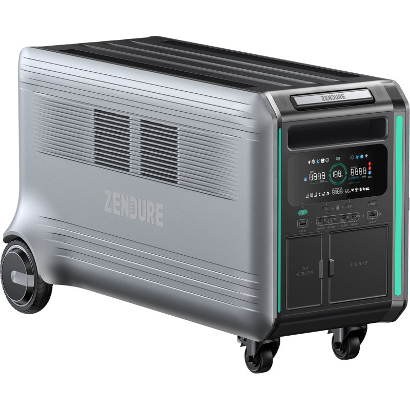 Зарядна станція Zendure SuperBase V6400 (6438 Вт/г) 3800Вт UPS Semi-Solid GridFlow WIFI/BT