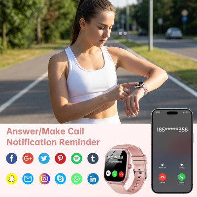 Годинник Oukitel V7 Pro Pink Годинник Oukitel V7 Pro Pink