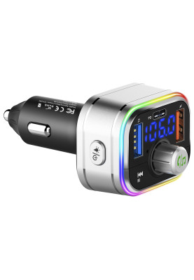 автомобільний FM-трансміттер Aspiring Wave 3 PD 20W LED/Bluetooth/MicroSD/DSP/QC3.0