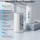 Док-станція USB3.1 Type-C --> HDMI/VGA/USB3.0x3/RJ45/SD/TF/TRRS 3.5m/PD/DC100W12-in-1Ventio