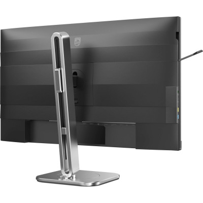 TFT 27" Philips 27B2U6903, 4K UHD, IPS, 2xHDMI, DP,USB-C,RJ-45,USB-hub,HAS,Pivot, кол.,срібл-сірий