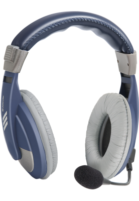 Навушники з мікрофоном Defender Gryphon HN-750 сині