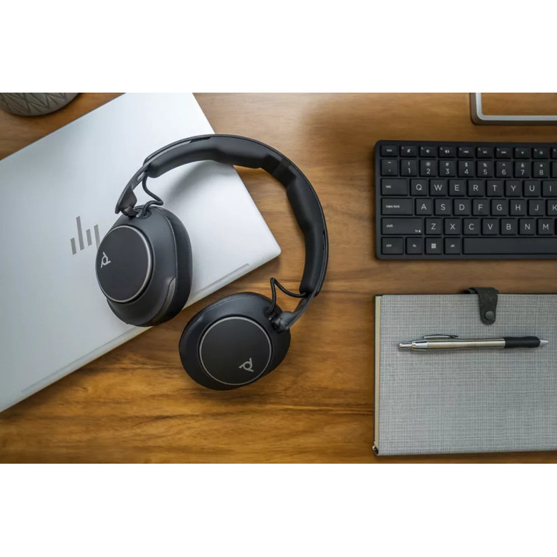 Гарнітура Poly Voyager Surround 80-M USB-C HS + USB-C/A Stereo Black