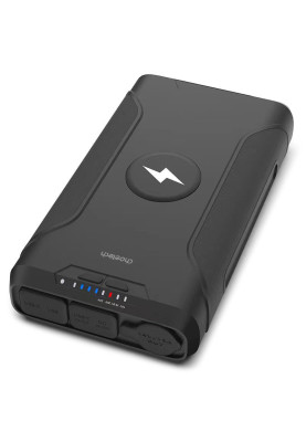 УМБ Choetech 69600mAh, UPS mode, PD3.0 65W USB-Cх2, Car 12V/15A, DC 5-24V/2A, USB, QI10W, LED+БЖ