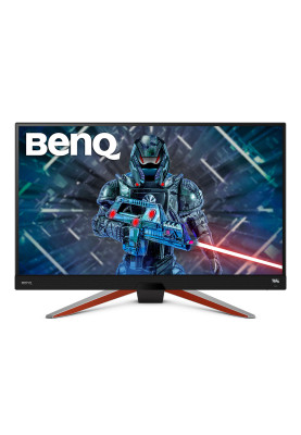 TFT 27" BenQ EX2710Q, QHD, IPS, 1ms, 144 Гц, HDMI x2, DP, HAS, колонки 2.5, сірий металік