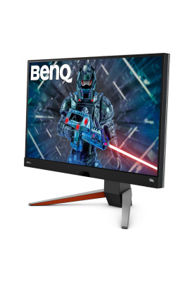 TFT 27" BenQ EX2710Q, QHD, IPS, 1ms, 144 Гц, HDMI x2, DP, HAS, колонки 2.5, сірий металік