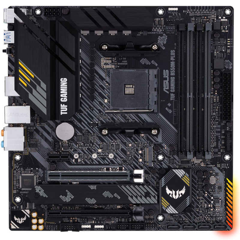 Asus TUF GAMING B550M-PLUS (AM4/B550, 4xDDR4, PCIex16, DP/HDMI, 4xSATA,2xM.2,8ch mATX)