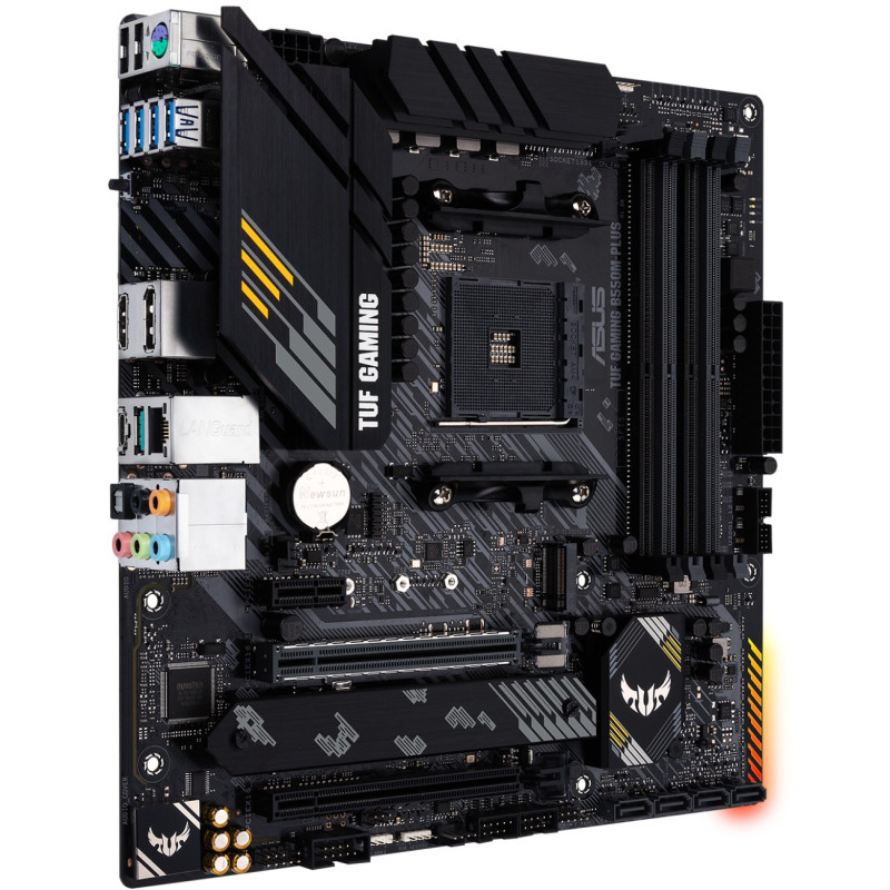 Asus TUF GAMING B550M-PLUS (AM4/B550, 4xDDR4, PCIex16, DP/HDMI, 4xSATA,2xM.2,8ch mATX)