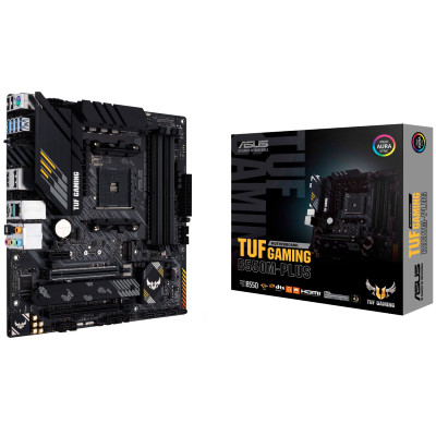 Asus TUF GAMING B550M-PLUS (AM4/B550, 4xDDR4, PCIex16, DP/HDMI, 4xSATA,2xM.2,8ch mATX)