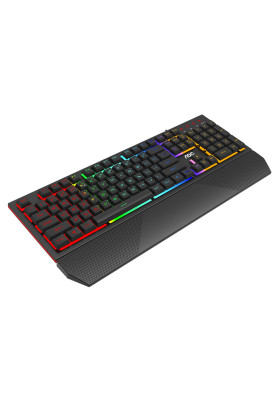 Клавіатура ігрова мембранно-механічна AOC GK200 Gaming RGB райдужна підсвітка USB