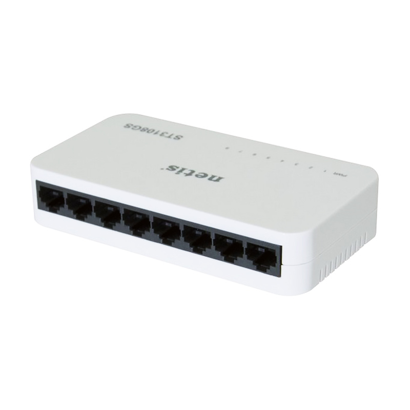 Комутатор Netis ST3108GS, 8х10/100/1000Mbps Fast Ethernet