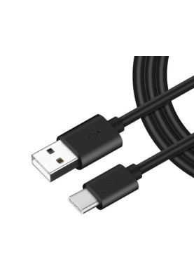 Кабель USB AM-Type-C M, 3.0м, чорний