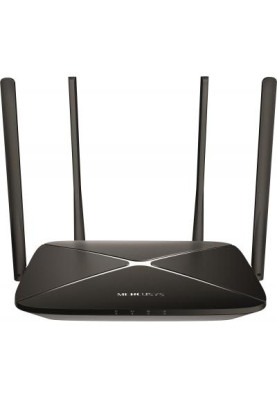 Маршрутизатор Mercusys AC1200 + 3Lan AC12G, 2,4 ГГц, 5 ГГц