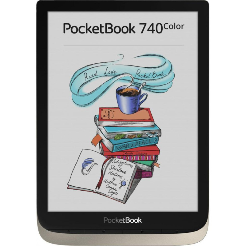Електронна книжка PocketBook 740 Color, Moon Silver