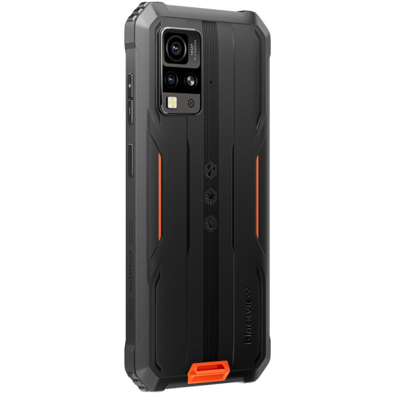 Смартфон Blackview BV4800 SE 6.56" HD /4GB/64GB/ T615 / 5100mAh / 16+8Мп / NFC /IP69K/Orange