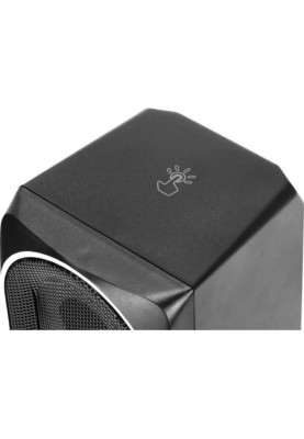 Акустична система 2.0 HP DHE-6001, 3,5мм + USB, 6Вт, LED RGB