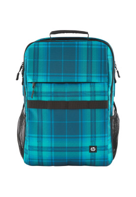 Рюкзак для ноутбука HP 16.1" Campus Tartan Plaid, блакитний