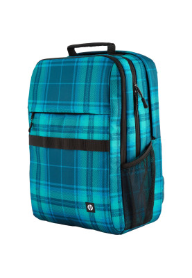 Рюкзак для ноутбука HP 16.1" Campus Tartan Plaid, блакитний